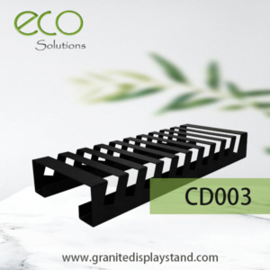 metal display stand for tile