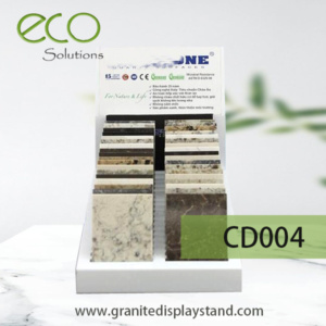 Granite sample counter display rack