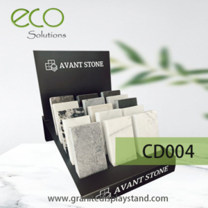 Granite sample counter display stand