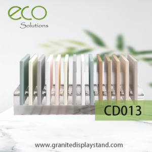stone countertop display rack