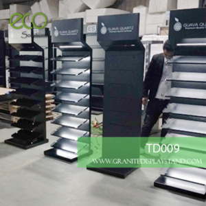 quartz stone display supplier