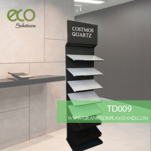 quartz stone tower display stand