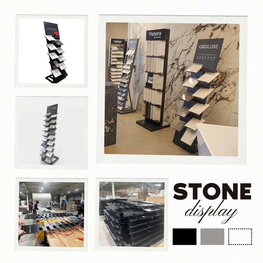 stone display rack supplier