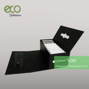 quartz stone sample carry case