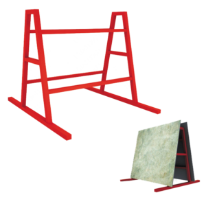 Granite stone slabs strorage A frame Rack